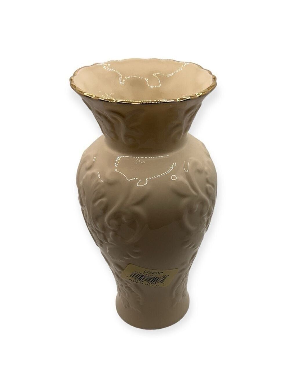 Lennox Georgian Vase Gold Trim
